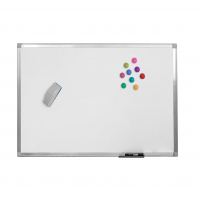 Quadro Branco Aço Magnético Moldura Alumínio A STALO, 40x30 na Amazon