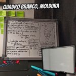 Quadro Branco Uv Moldura Mdf Revestido Aluminio Soft STALO, 40×30 na Amazon