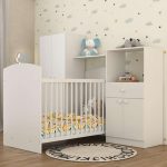 Quarto de Bebê Completo com Berço Guarda-roupa e Cômoda Multimóveis na Amazon