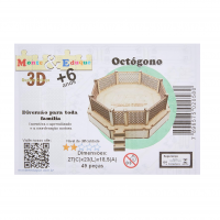 Quebra Cabeça 3D Octogono UFC Mdf na Amazon