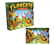 Quebra-Cabeça Madeira Floresta, 30 Peças, Pais e Filhos na Amazon