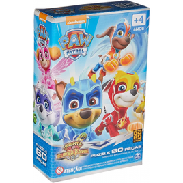 Quebra-Cabeça Patrulha Canina 60 Peças - Grow na Amazon