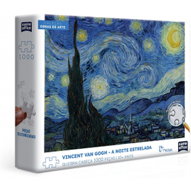 Quebra-Cabeça Vincent Van Gogh: A Noite Estrelada 1000 Peças - Toyster Brinquedos na Amazon
