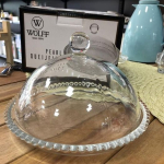 QUEIJEIRA CRISTAL DAISY WOLFF 19,5x13CM TRANSPARENTE na Amazon