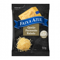 Queijo Parmesão Ralado Faixa Azul 50g na Amazon
