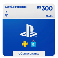 R$300 PlayStation Store - Cartão Presente Digital [Exclusivo Brasil] na Hype Games