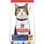 Ração Hill’s Science Diet Adulto 7+ para Gatos Idosos Sabor Frango 3.17kg na Amazon
