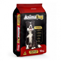 Ração Para Cachorro 15Kg AnimaDog Carne Para Cães Adultos De Todas As Raças na Shopee