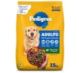 Ração Pedigree Carne e Vegetais Cães Adultos Raças Médias e Grandes 15 kg na Amazon