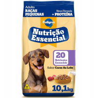 Ração Pedigree Nutrição Essencial Carne Ao Leite Para Cães Adultos 10,1 Kg na Amazon