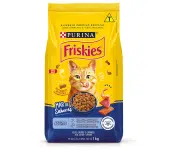 Ração Purina Friskies Petiscos do Mar para Gatos Adultos Sabor Peixe e Frutos do Mar, 1kg na Amazon