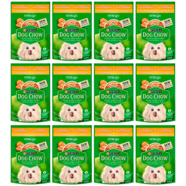 Ração Úmida para Cães Dog Chow ExtraLife Adultos Minis & Pequenos Frango 100g - 12 Unidades na Extra