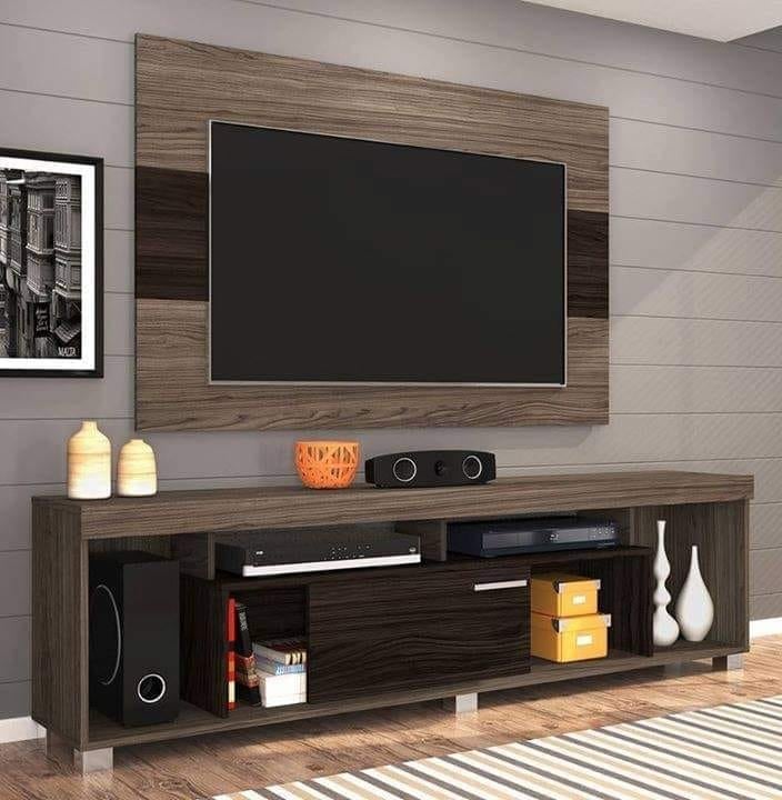Rack para TV até 65” com Painel até 50” – 1 Porta de Correr Madetec Tomaz na Magazine Luiza