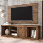 Rack para TV até 65” com Painel Caemmun Cedro na Magazine Luiza
