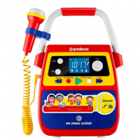 Rádio Portátil Karaokê Meu Primeiro Gradiente GMP104 Bluetooth Bivolt na Casas Bahia