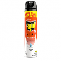 Raid Inseticida Aerossol Multi-Insetos Base Água Leve Mais Pague Menos 420Ml na Amazon