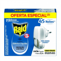 Raid Repelente Elétrico Líquido Anti Mosquitos 1 Aparelho + 1 Refil De 32 9 Ml na Amazon