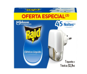 Raid Repelente Elétrico Líquido Anti Mosquitos 1 Aparelho + 1 Refil na Amazon