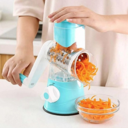 Ralador de Queijo Fatiador Legumes Cortador Vegetais Manual 3 em 1 Multiuso Cozinha na Shopee