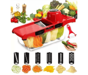 Ralador Fatiador Legumes Mandoline Slicer Multifuncional Aço Inox na Amazon