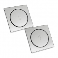 Ralos Click Inteligente Kit 2 Pop Up Aço Inox Banheiros Lavabos Casa 10x10 Click na Amazon