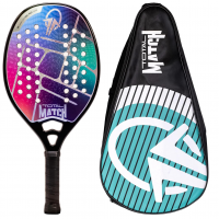 Raquete Beach Tennis Carbono 3k Total Match 2025 + Capa na Amazon