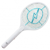Raquete Elétrica Mata Insetos Com Bateria Recarregável Bivolt Multi Saúde - HC034 na Amazon