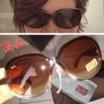 Ray-Ban Óculos de sol femininos Rb4101 Jackie Ohh Butterfly na Amazon