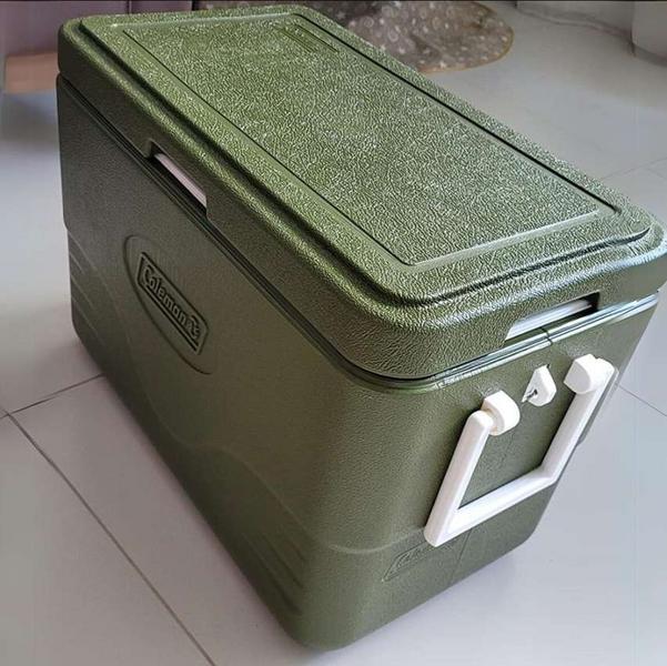 Recip. Termoplástico 28 QT (26,5 L) All Green, Coleman na Amazon