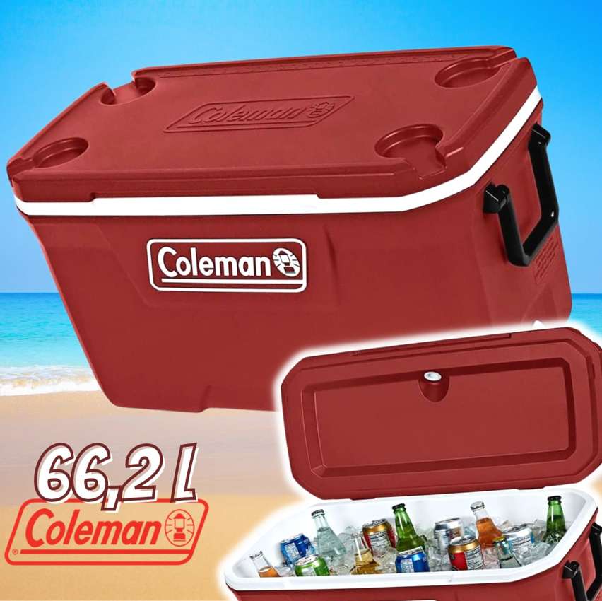 Recipiente Termoplástico 70 QT (66,2 L) – Red na Amazon