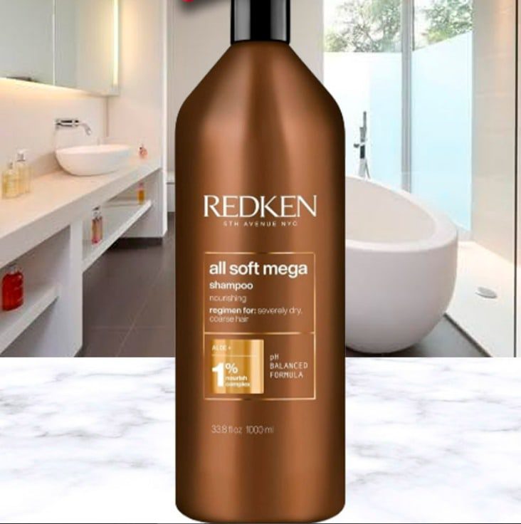Redken All Soft Mega – Shampoo 1000ml na Casas Bahia