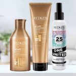 Redken Kit All Soft Shampoo 300ml + All Soft Máscara 250ml + Leave-in Redken One United 150ml na Amazon