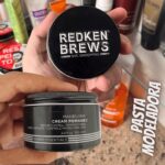 REDKEN Pasta Modeladora – Brews Maneuver Cream Pomade – 100Ml Redken na Amazon