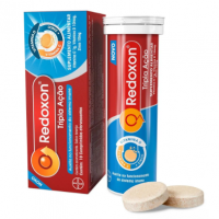 Redoxon Tripla Ação Vitamina C, D & Zinco Sabor Laranja 10 Comprimidos Efervescentes na Pague Menos