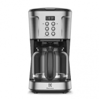 REEMBALADO: Cafeteira Elétrica Electrolux Inox 1,5L 38 Xicaras Painel Digital ECM30 - 110V na Casas Bahia