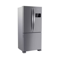 REEMBALADO: Geladeira Brastemp French Door BRO85AK Frost Free Inox – 554L 220V na Casas Bahia