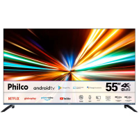 [REEMBALADO] Smart TV QLED 55 4K Philco PTV55M82AGCIBBL na Casas Bahia