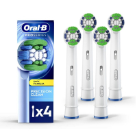 Refil Escova Elétrica Pro-Saúde Precision Clean 4 Unidades, Oral B na Amazon