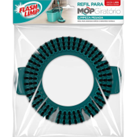 Refil Limpeza Pesada para Mop Giratório - Flash Limp  (2 Produtos) na Amazon