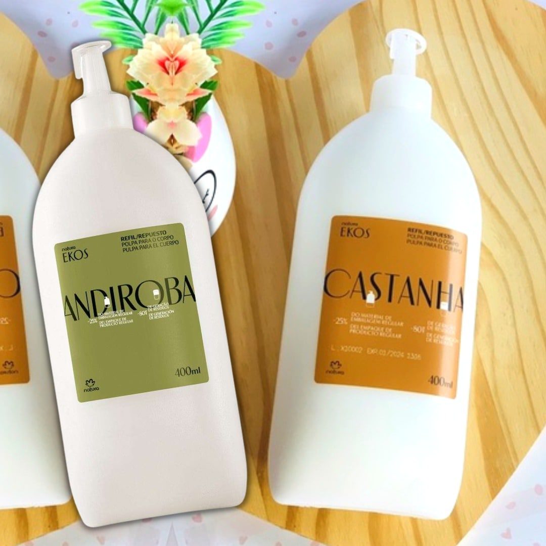Refil Polpa Desodorante Hidratante Para o Corpo Andiroba Ekos – 400ml na Natura