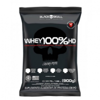 Refil Whey 100% HD Black Skull Baunilha 900g - 2 Unidades na Drogasil