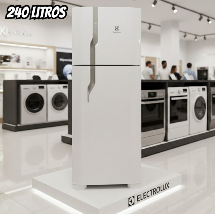 Refrigerador 240L 1 Porta Classe A 220 Volts, Branco, Electrolux na Amazon