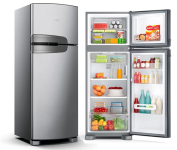 Refrigerador 340L 2 Portas Frost Free Classe A Evox 220 Volts, Inox, Consul na Amazon