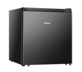 Refrigerador compacto Hisense preto de alta qualidade para cozinha moderna. na Amazon