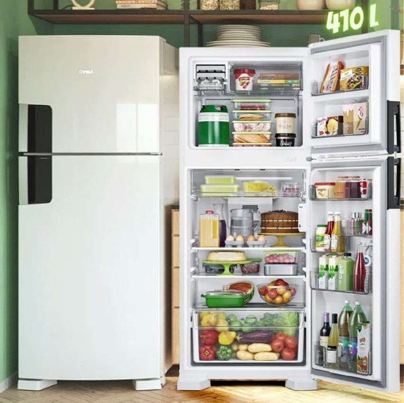 Refrigerador Consul Frost Free Duplex 410 Litros CRM50FB Branca na Amazon