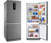 Refrigerador Panasonic Frost Free 460 Litros Aço Escovado na Amazon