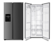 Refrigerador side by side PHILCO frost free prf613id eco inverter 513L – inox na Amazon