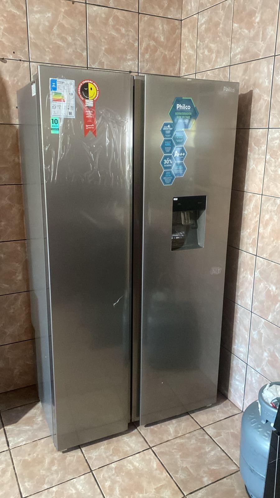 Refrigerador/Geladeira 486L Side By Side Philco PRF504ID na Amazon