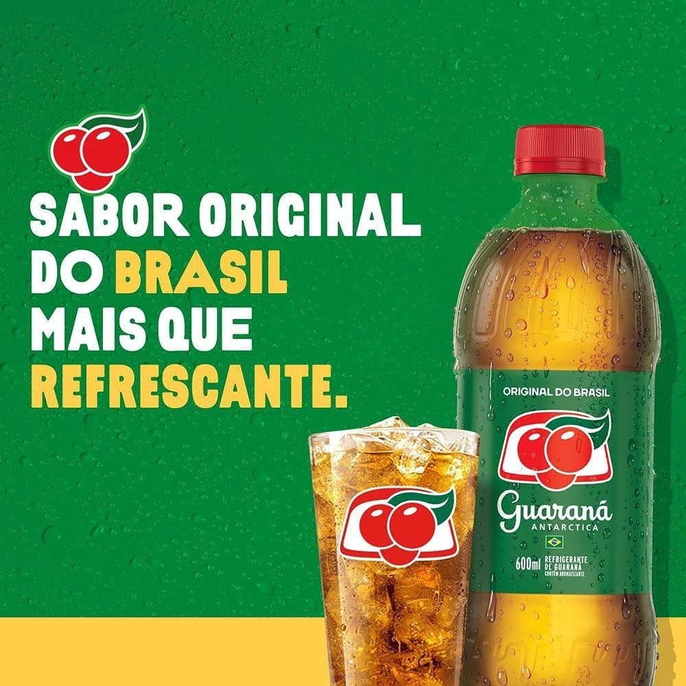 Refrigerante Guaraná Antarctica Garrafa 600ML na Amazon