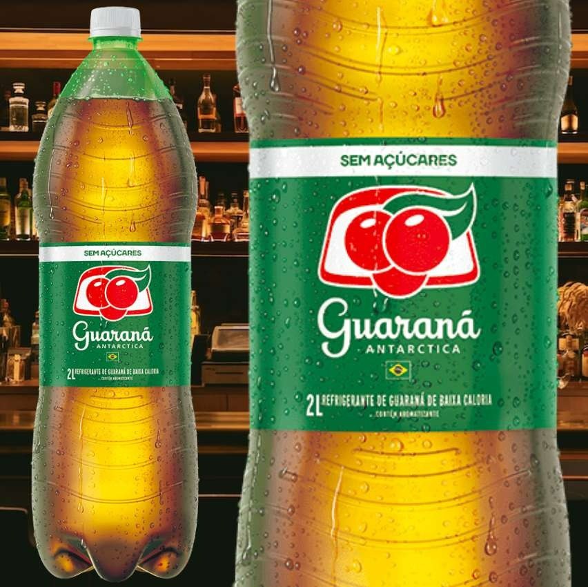 Refrigerante Guaraná Antarctica Sem Açúcar Garrafa 2L na Amazon
